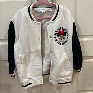 Disney Minnie Mouse Sweater - Cream and Navy blue.